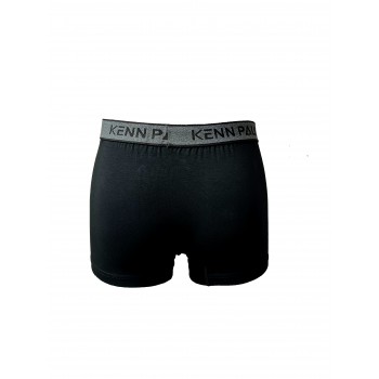 Kenn Paul ανδρικά βαμβακερά boxer 3pack μαύρα KENN PAUL-BLACK Kenn Paul ανδρικά βαμβακερά boxer 3pack μαύρα KENN PAUL-BLACK